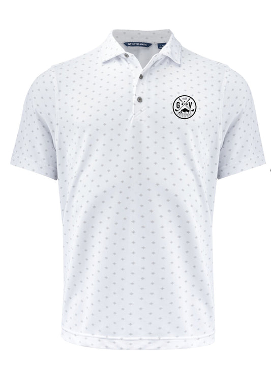 GV - Virtue pólóbolur - hvítur - herrasnið