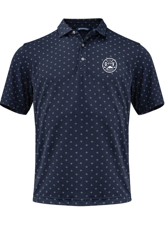 GV - Virtue pólóbolur - dökkblár - herrasnið