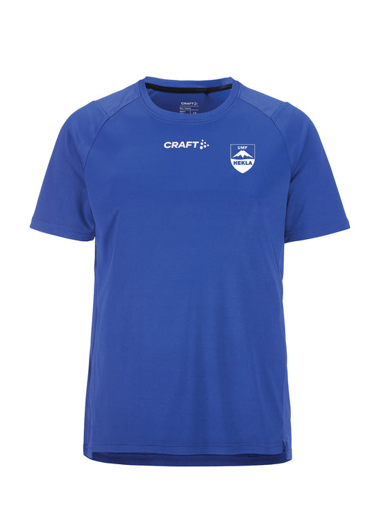 UMF HEKLA - FRJÁLSAR - Rush 2.0 stutterma bolur - Blár - allar stærðir