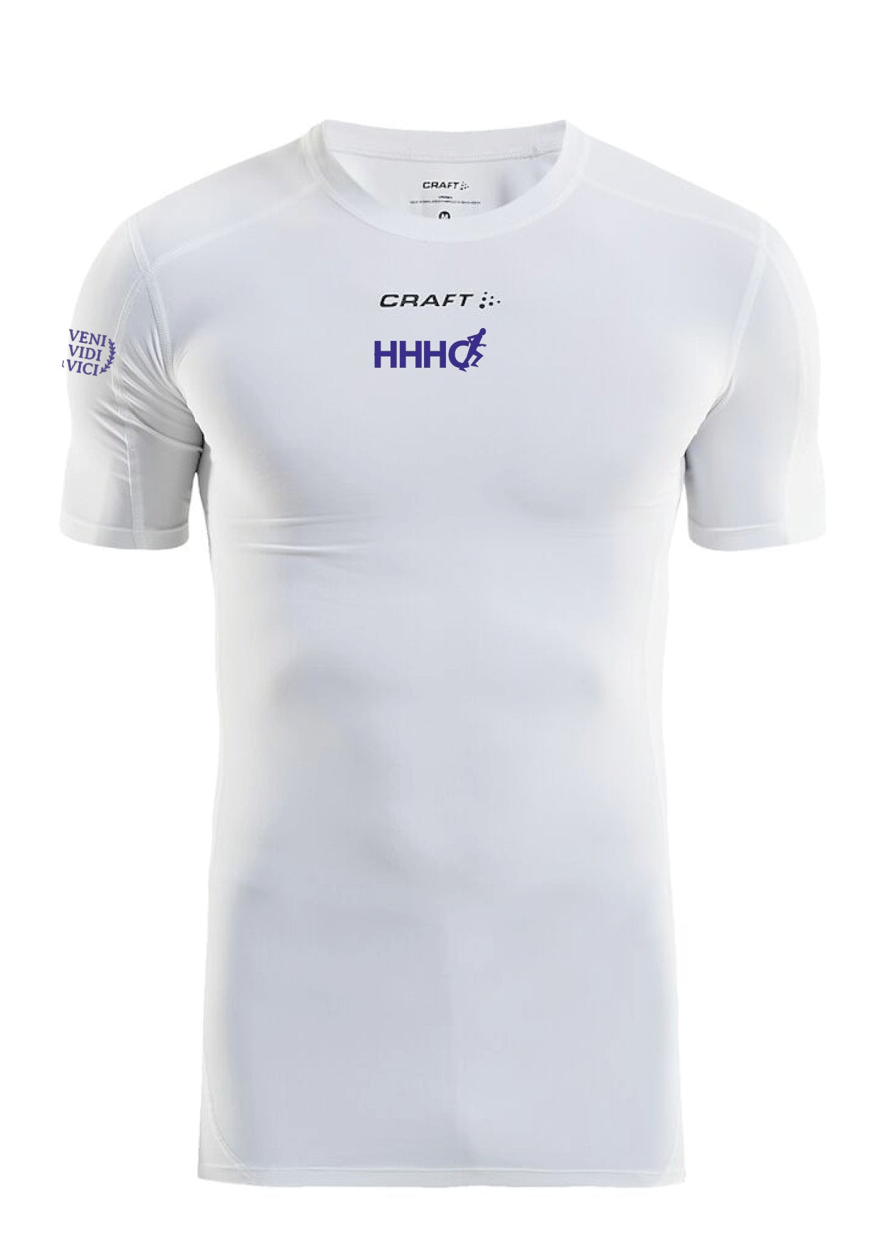 HHHC - Compression Stutterma toppur - Unisex - Hvítur