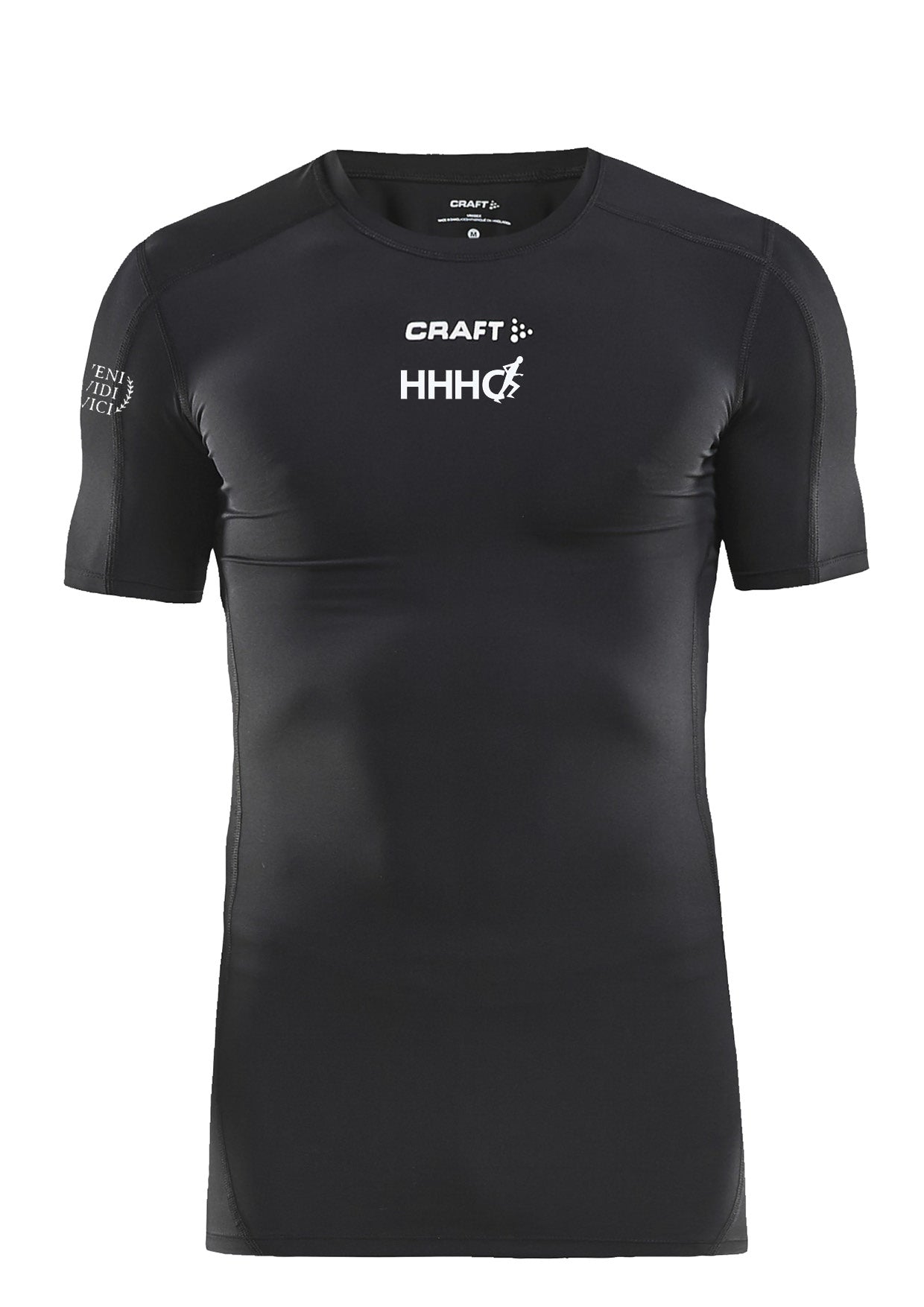 HHHC - Compression Stutterma toppur - Unisex - Svartur