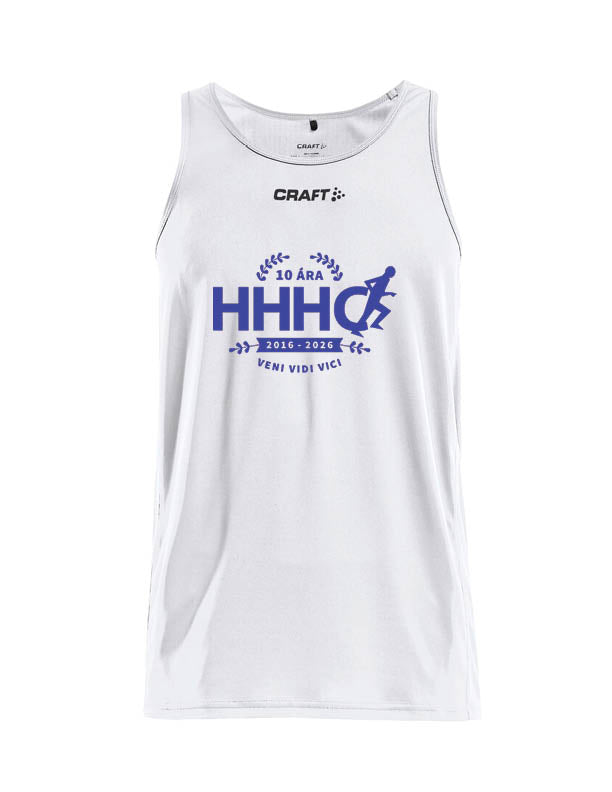 AFMÆLISÚTGÁFA - HHHC hlýrabolur - hvítur - dömu- og herrastærðir