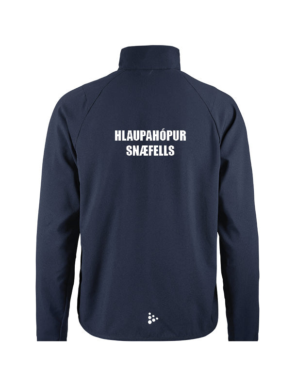 HLAUPAHÓPUR SNÆFELLS - Æfingajakki Rush 2.0 - dökkblár - allar stærðir