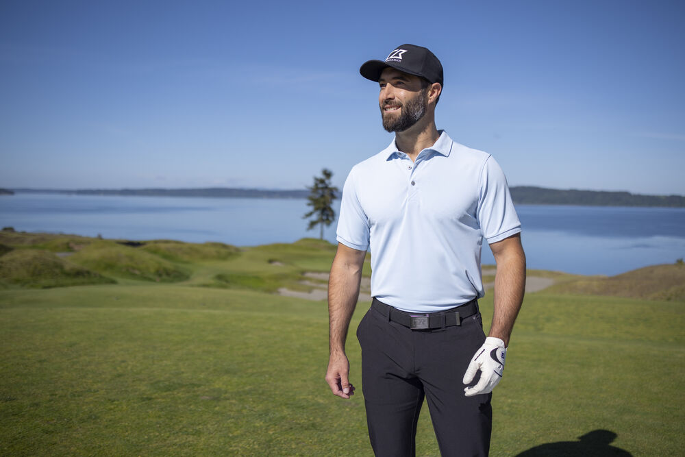 New Salish golfbuxur - herrastærðir - svartar