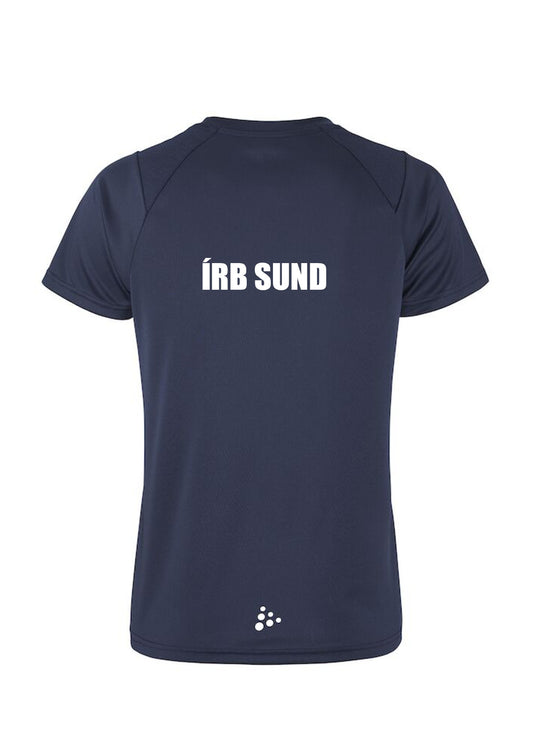 ÍRB - Stutterma bolur með brjóstlógó og ÍRB SUND á baki - Allar stærðir