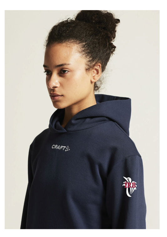 ÍRB - Hettupeysa með merki á vinstri ermi -  Allar stærðir