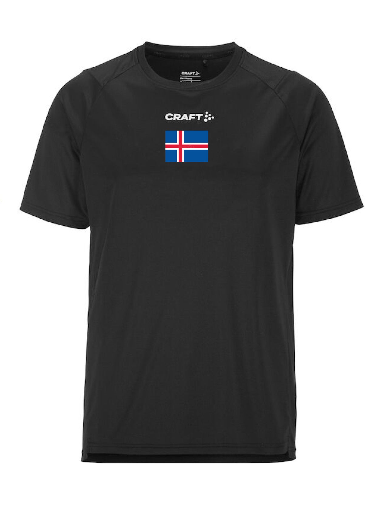 Stutterma bolur - svartur - allar stærðir