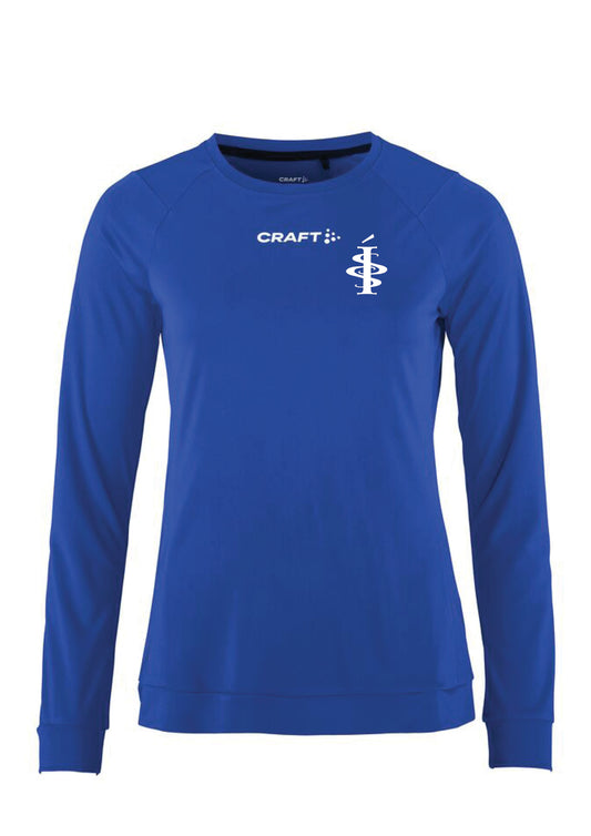 ÍSS - Síðerma bolur - blár - allar stærðir