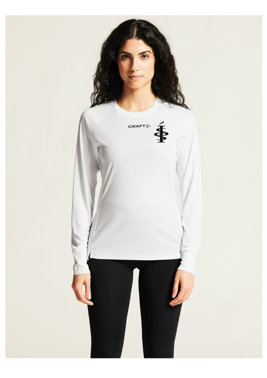 ÍSS - Síðerma bolur - hvítur - allar stærðir