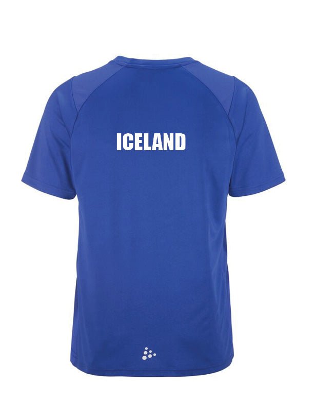 LSÍ - Stuðningsmannabolur - allar stærðir - blár