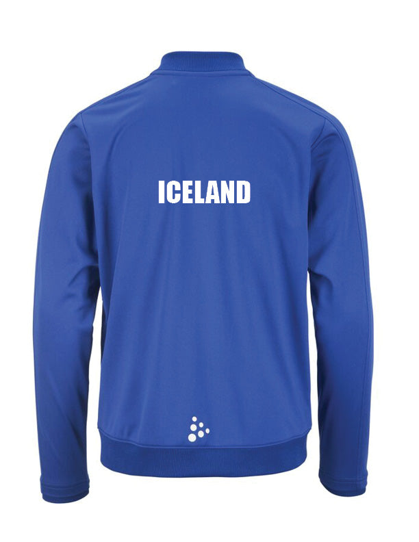 LSÍ - Evolve 2.0 heilrennd peysa - blá - allar stærðir