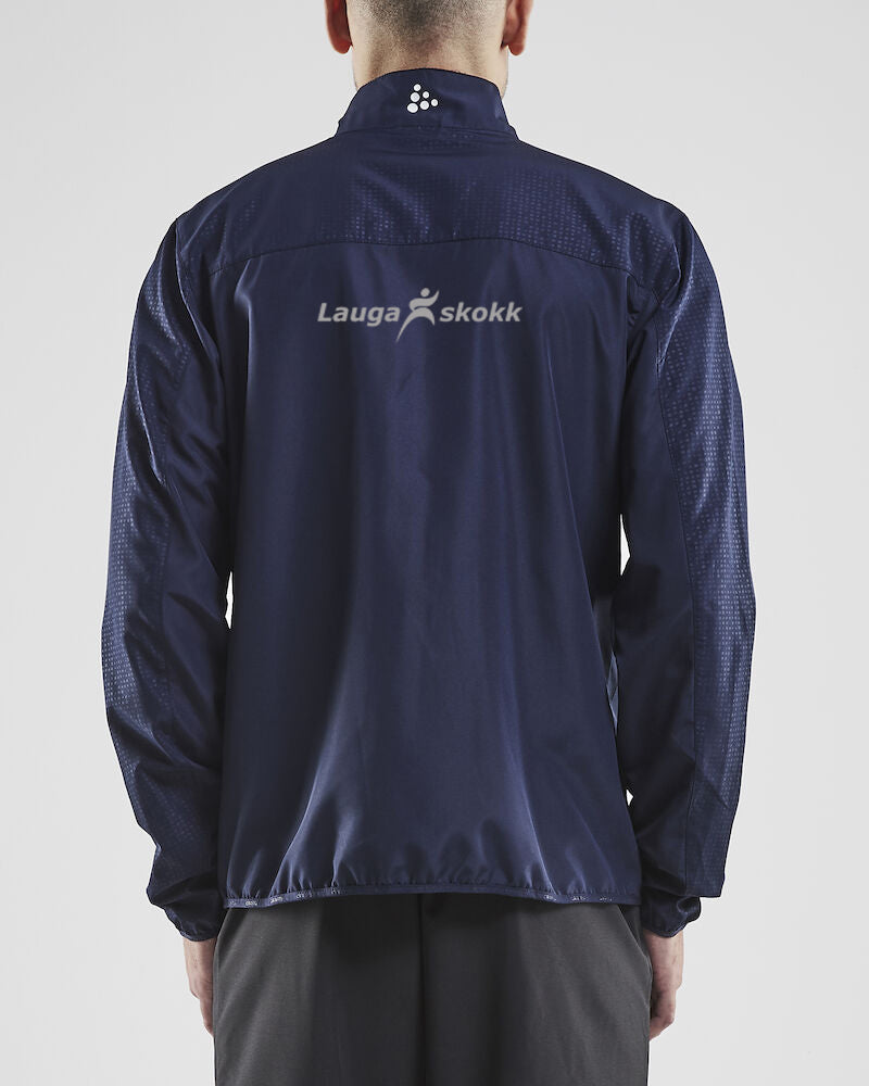 LAUGASKOKK - Hlaupajakki - Navy - Herrasnið