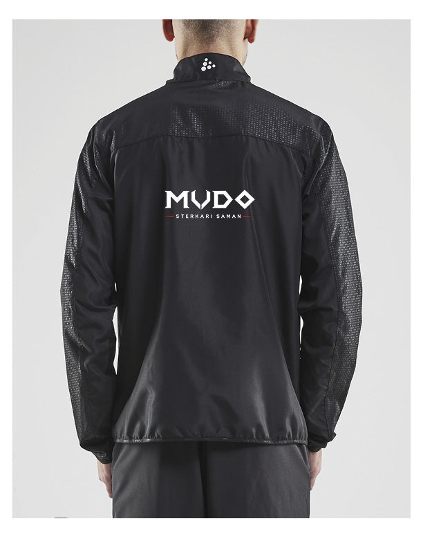 MUDO - Vindjakki - svartur - allar stærðir