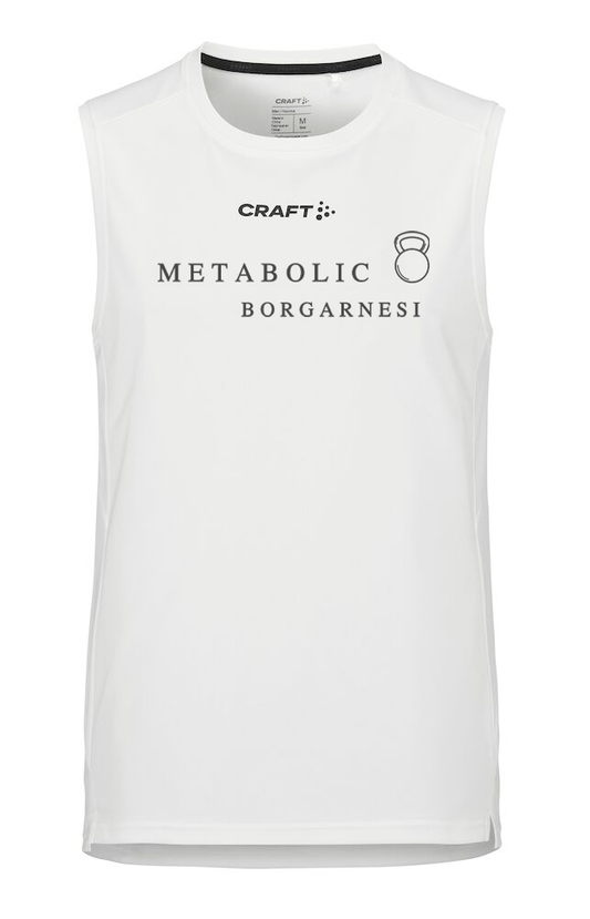 METABOLIC BORGARNESI - Hlýrabolur 2.0 - Hvítur