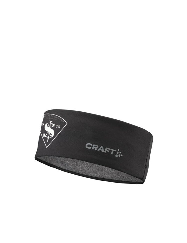 SKÍÐAFÉLAG SIGLUFJARÐAR - Adv Windblock Fleece Headband - svart