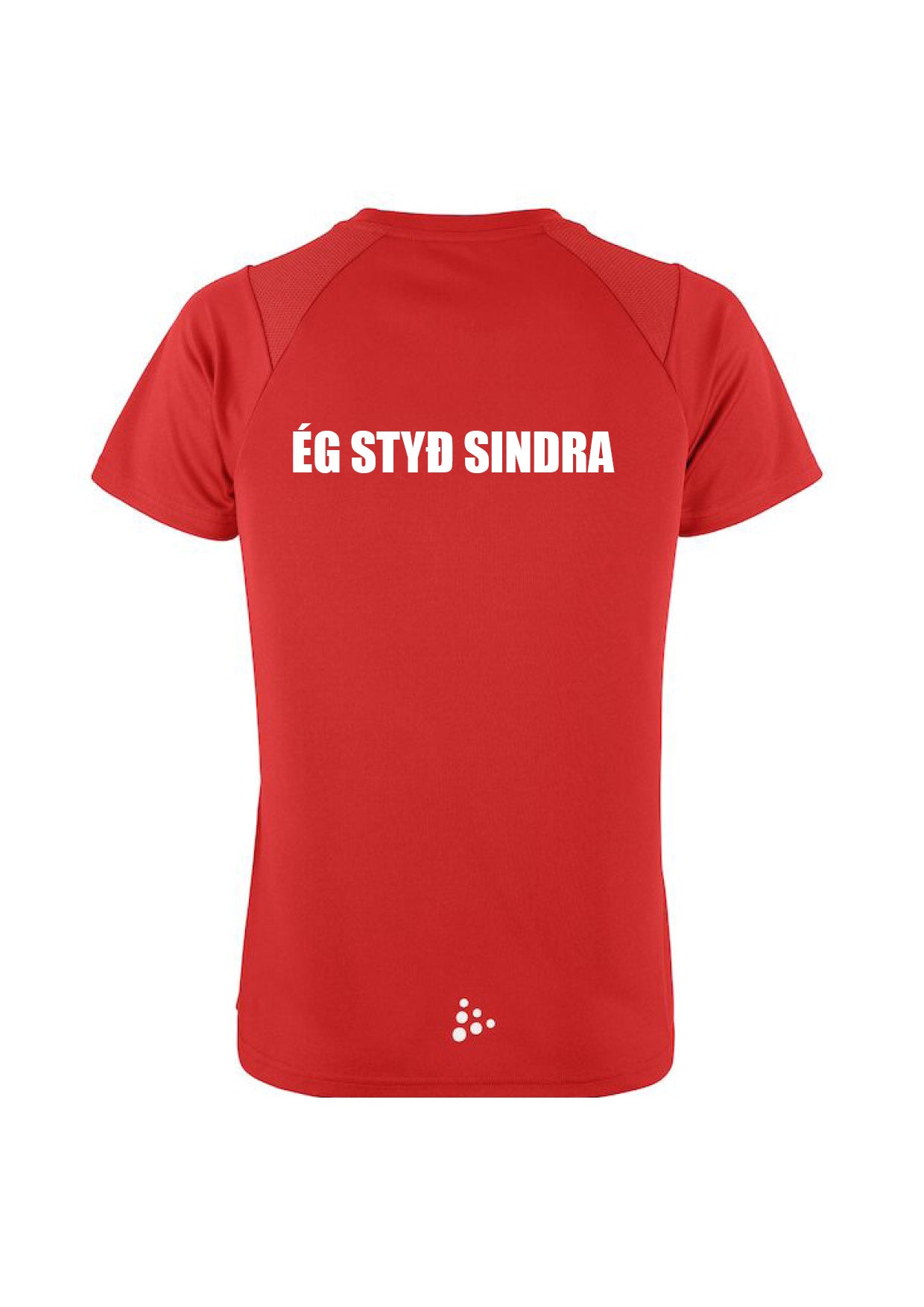 SINDRI - ÉG STYÐ SINDRA stutterma bolur - Allar stærðir