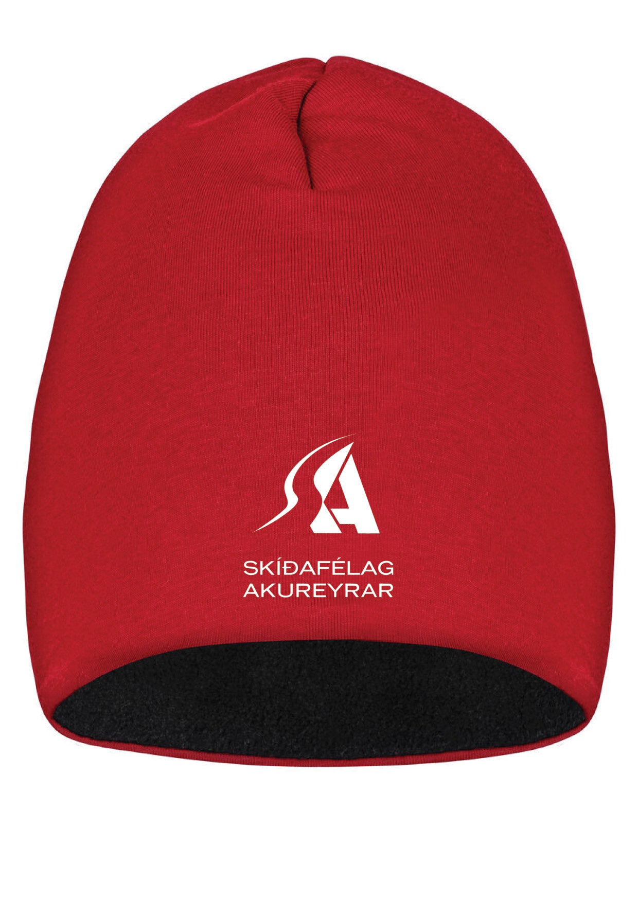 SKÍÐAFÉLAG AKUREYRAR - Húfa - rauð