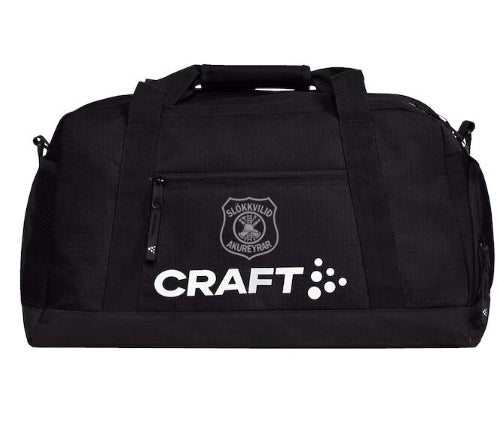 Slökkvilið Akureyrar - Íþróttataska - 36l - Svört