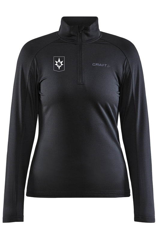 STJARNAN - CORE GAIN hálfrennd peysa hlý - dömunsið - svört