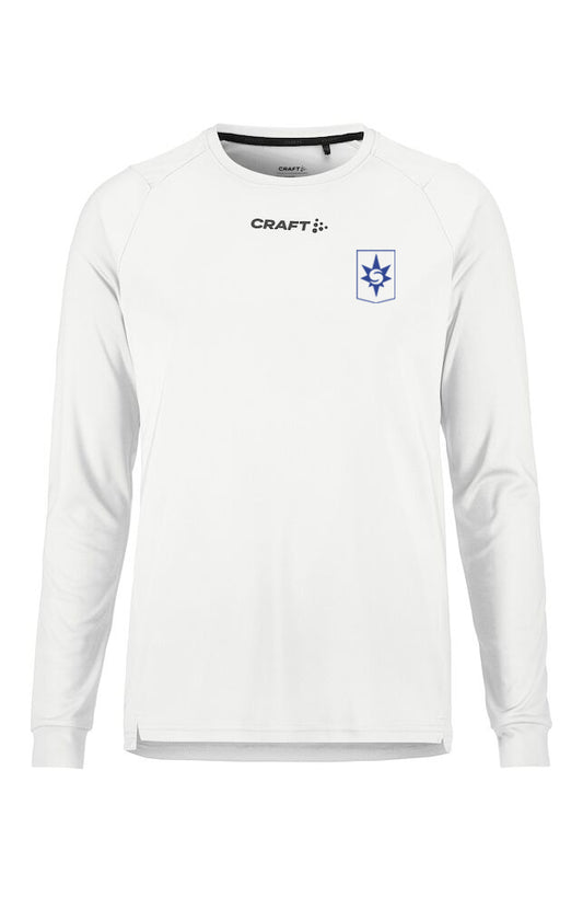 STJARNAN - Rush 2.0 síðerma bolur - hvítur