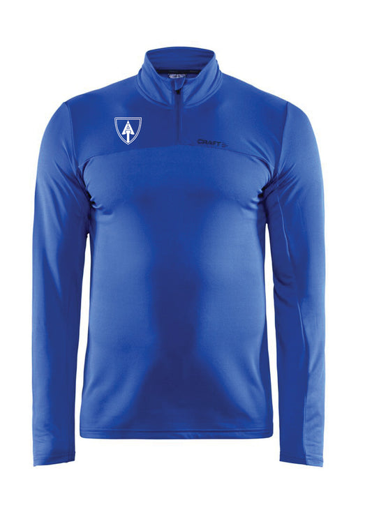 ÁRMANN - Hálfrennd Peysa (hlý) - Herrasnið - Blá