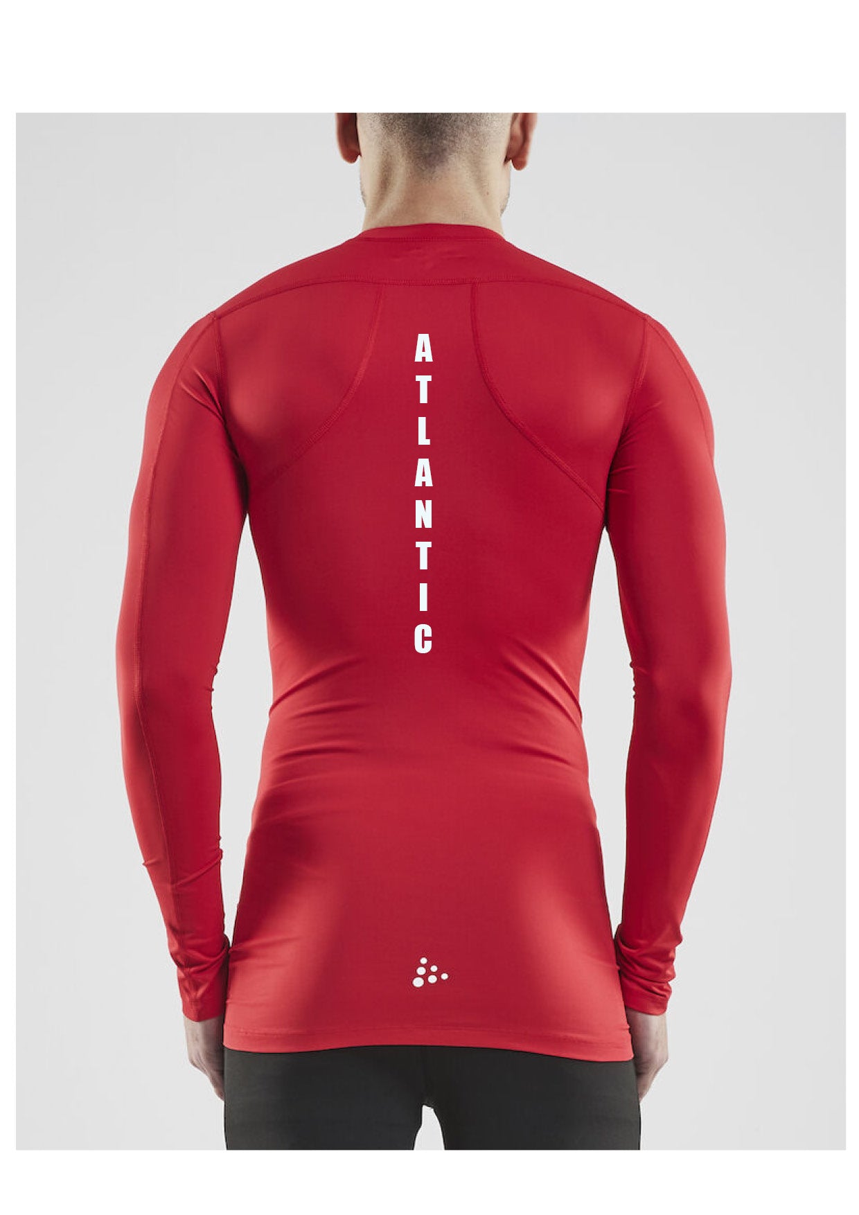 Atlantic - NOGI rash guard - síðerma - rauður *NÝ VARA