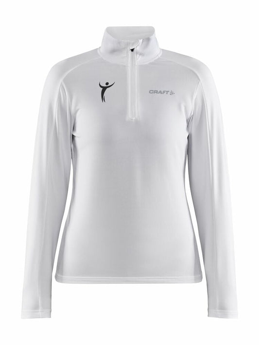 METABOLIC EYJAR - Hálfrennd peysa/Midlayer - Hvít