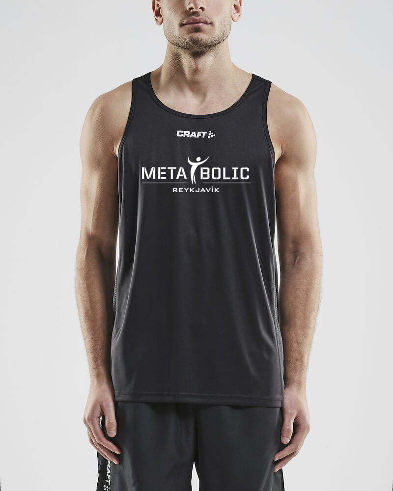 METABOLIC Hlýrabolur - Svartur