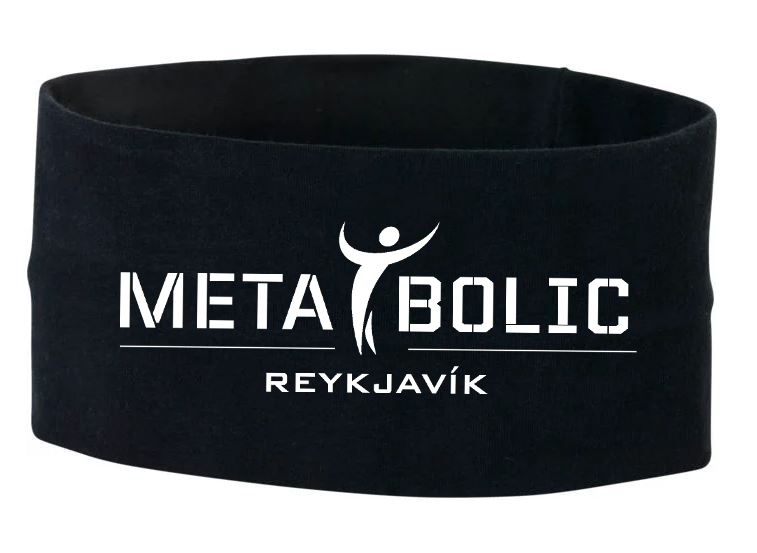 METABOLIC - Eyrnaband/Hárband - Svart