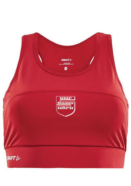 Craft íþróttatoppur - Rush - rauður