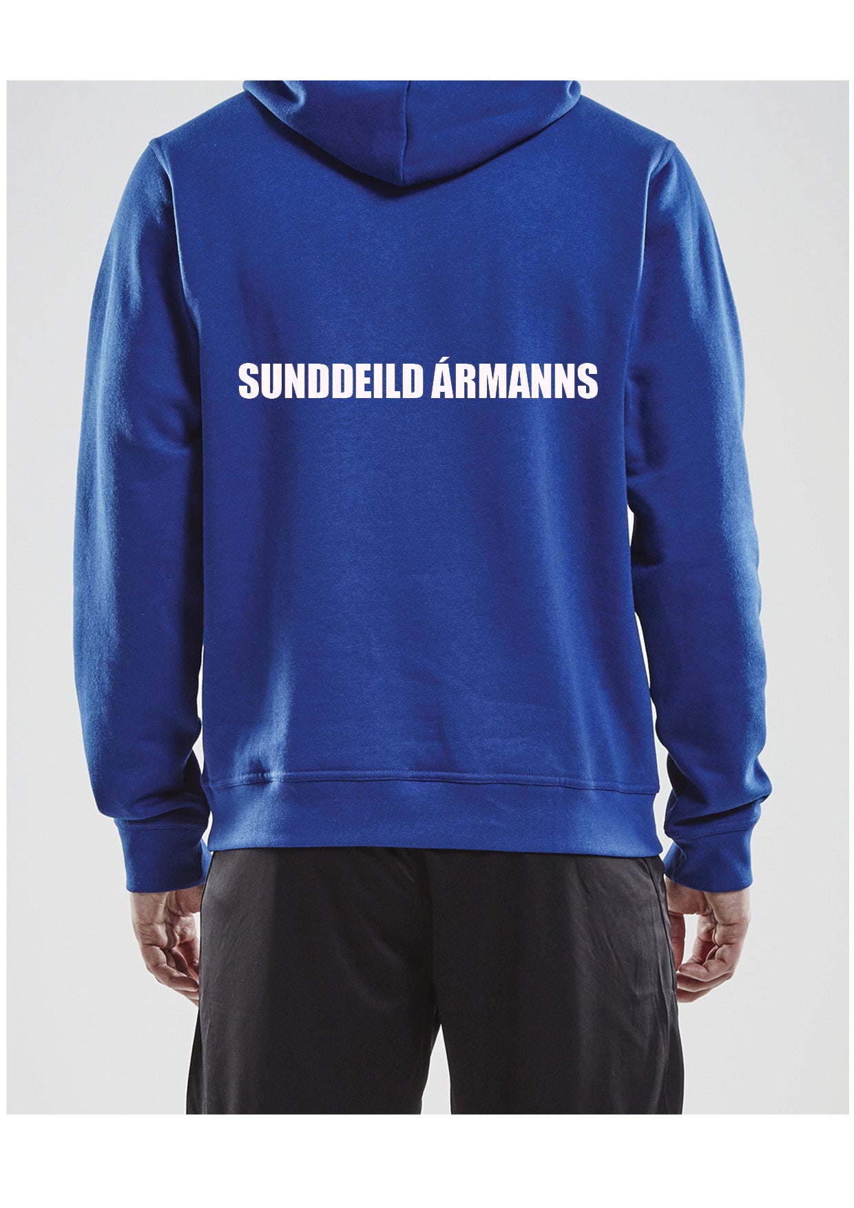 Sunddeild Ármanns - Hettupeysa - Blá