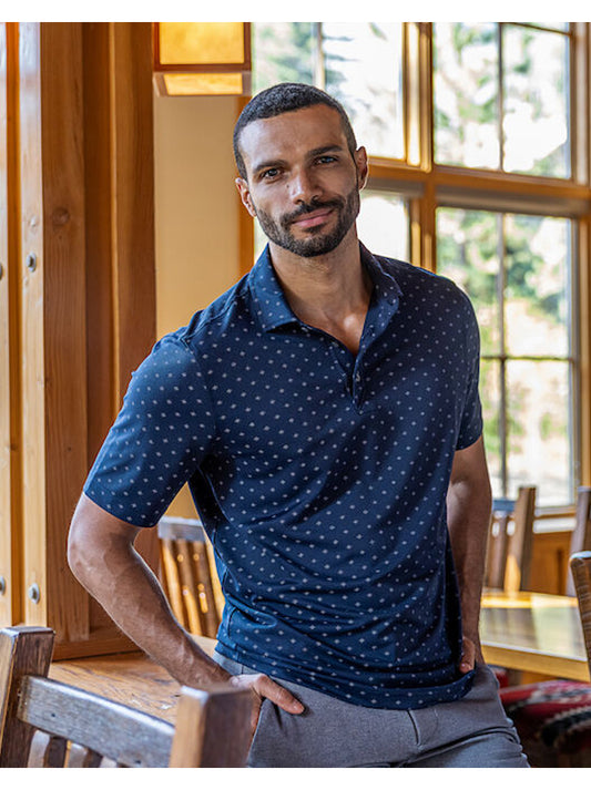 Virtue pólóbolur - dökkblár - herrasnið