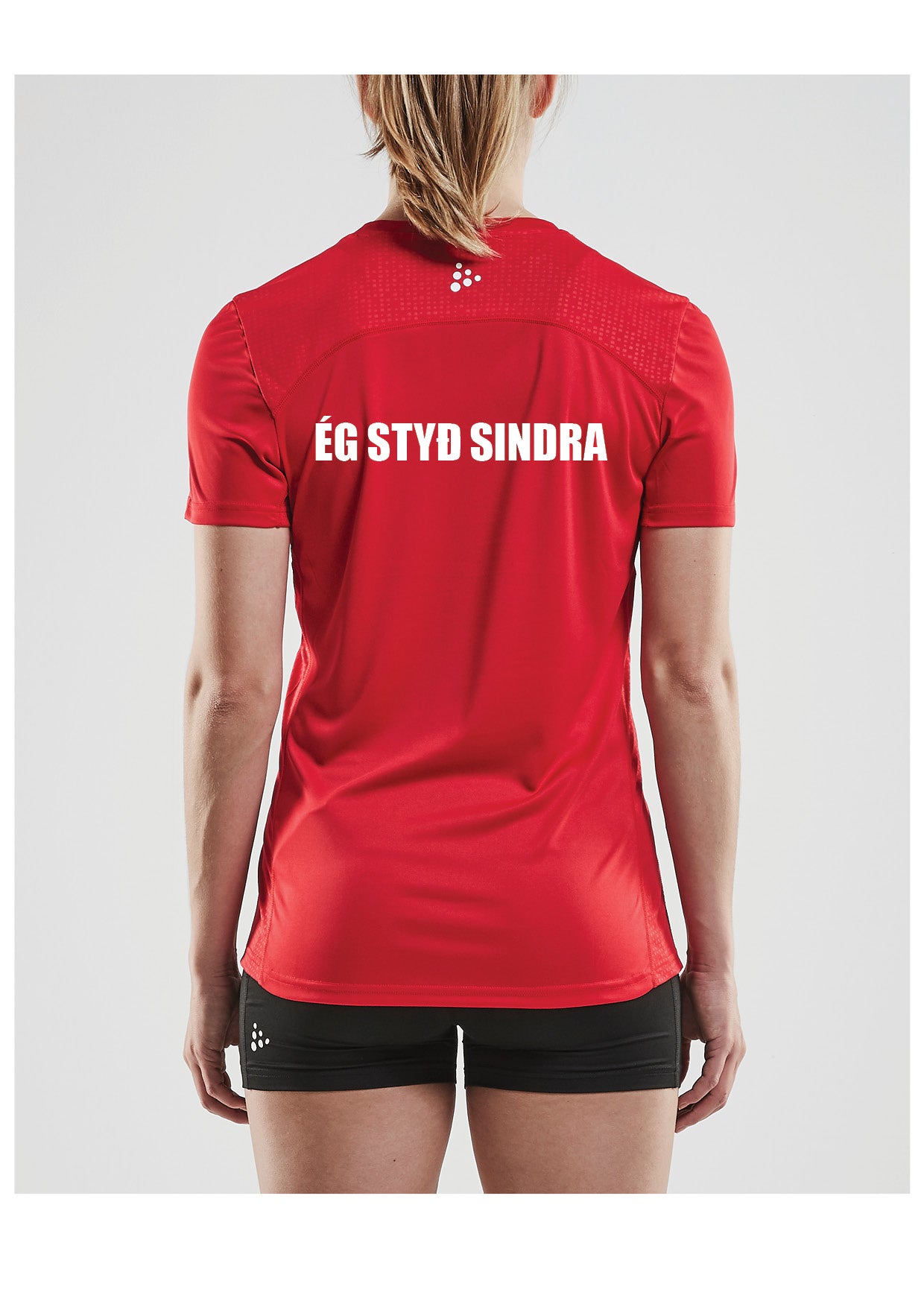 SINDRI - ÉG STYÐ SINDRA stutterma bolur - Allar stærðir