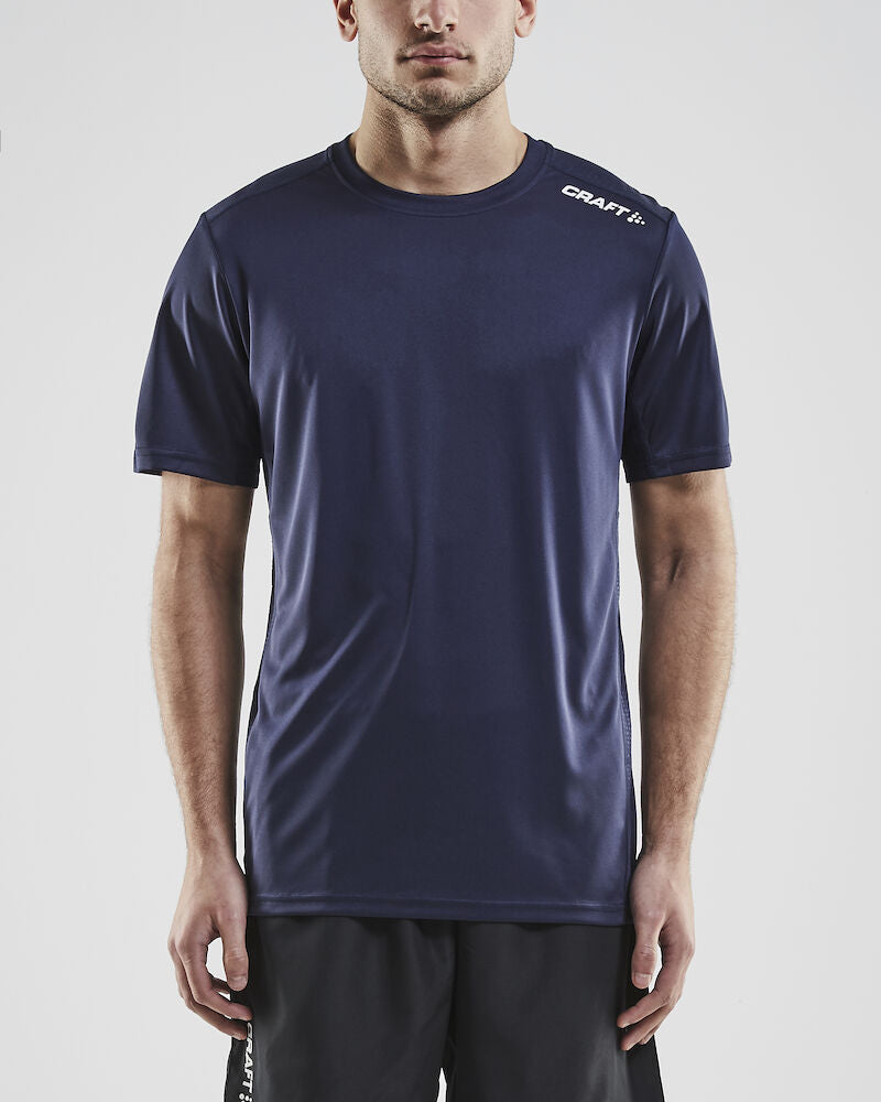 Stuttermabolur STYRKUR - Navy Blár