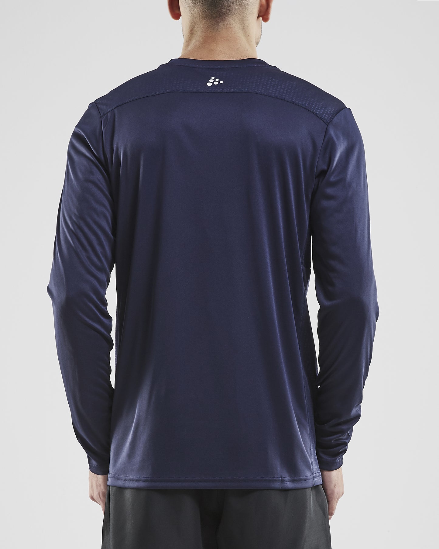 ÍHFÍ - Rush síðerma bolur - herrasnið - navy