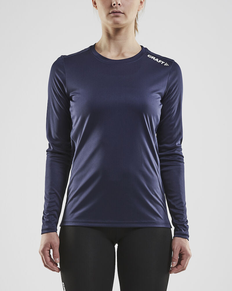 Síðermabolur Navy - Dömusnið