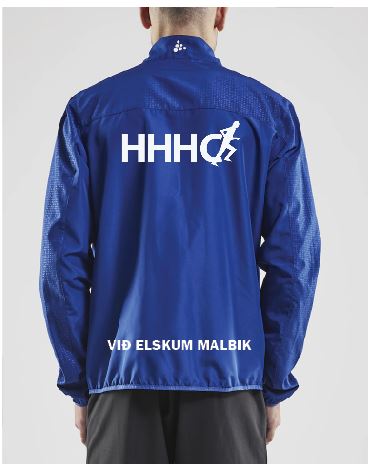 HHHC hlaupajakki - HERRAR - blár