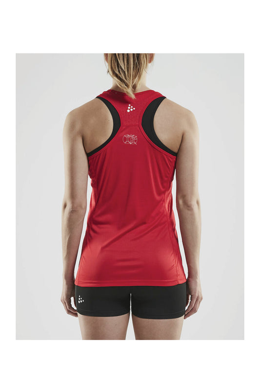 ÍHFÍ - Rush hlýrabolur - dömusnið - rauður