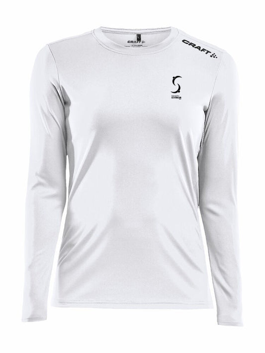 Síðermabolur dömu STYRKUR - Hvítur