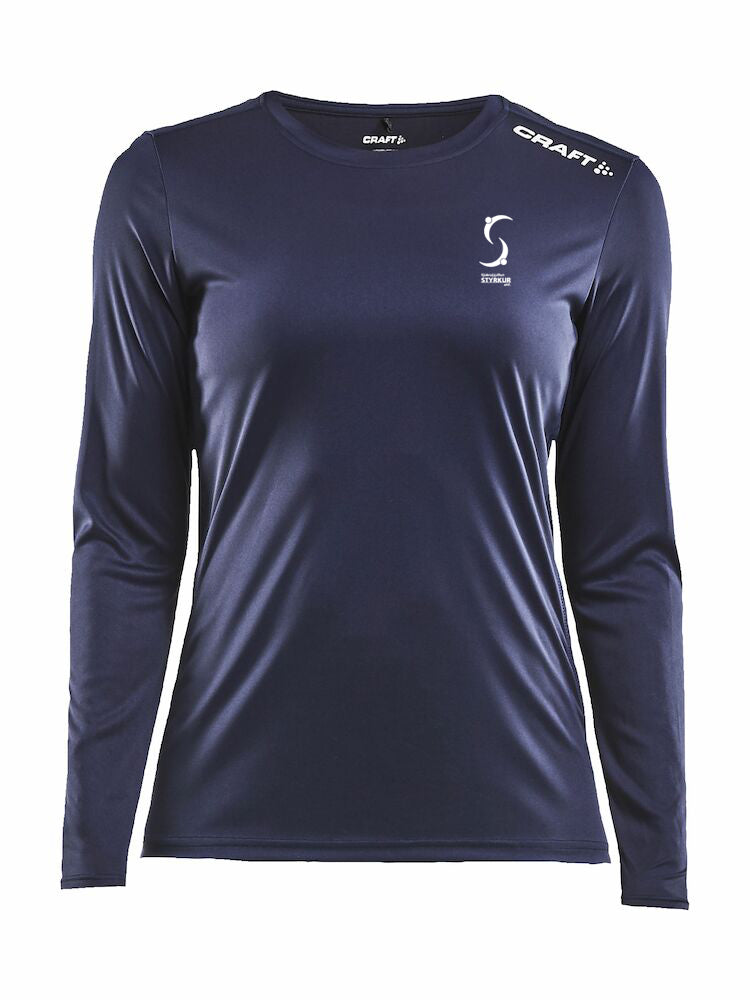 Síðermabolur dömu STYRKUR - Navy Blár