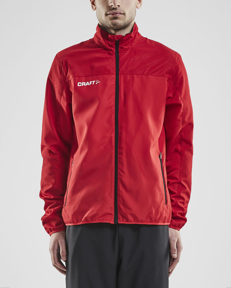 Rush vindjakki - Rauður - Allar stærðir