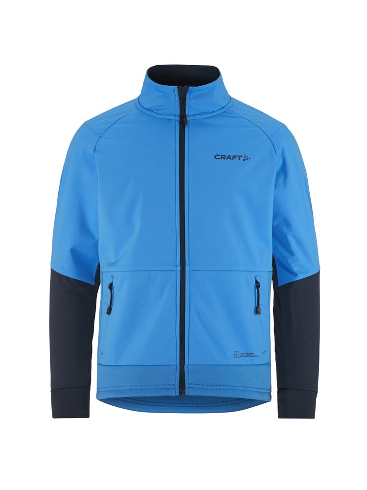 Core Warm Jacket Jr - blár - barnastærðir