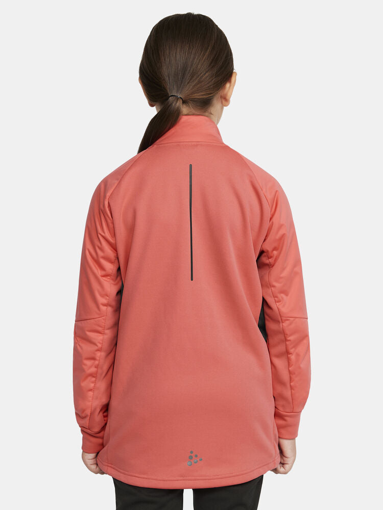Core Warm Jacket Jr - Plum/Waft litur - barnastærðir