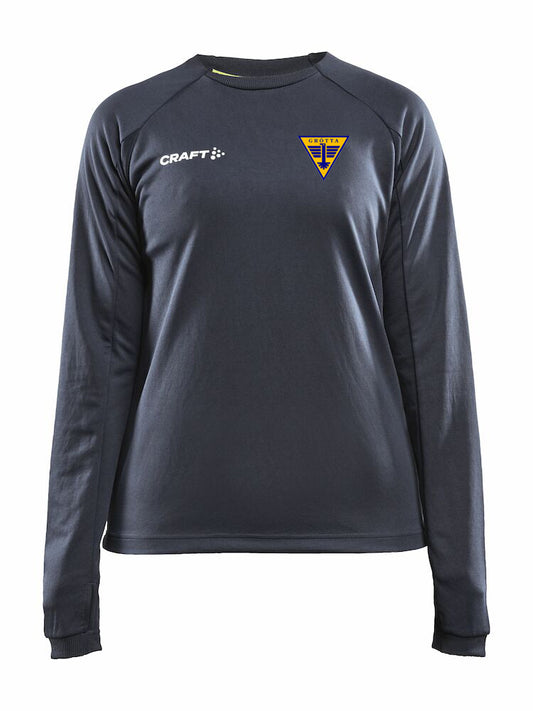 KNATTSPYRNA - Evolve Crew Neck peysa - dömusnið (grá)