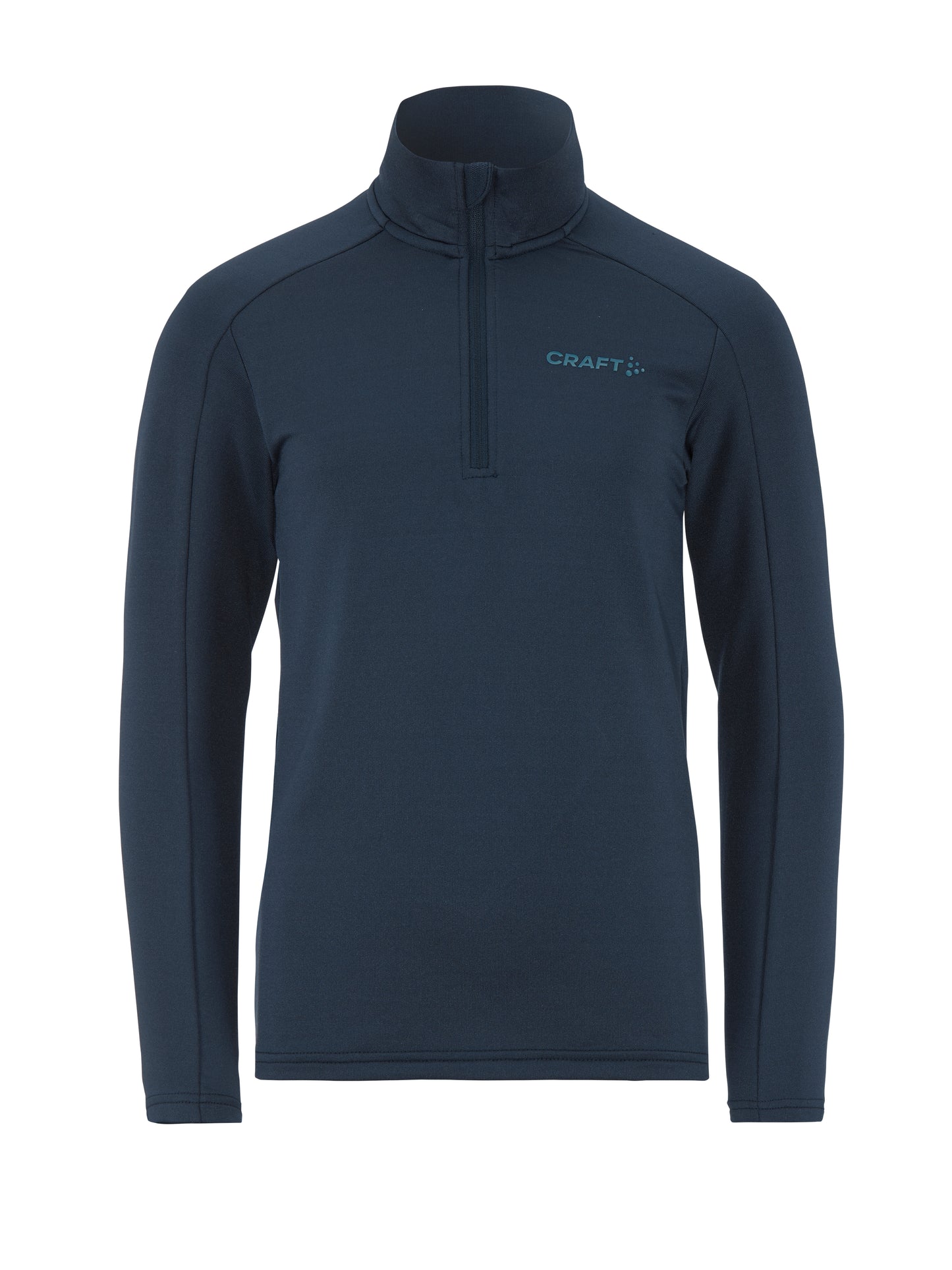 Core Gain hálfrennd hlý peysa  - Dökkblá - Barnastærðir