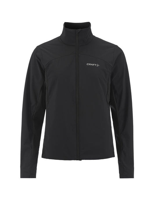 ADV Essence Warm Jkt 2  - hlýr hlaupa/æfingajakki - svartur - dömusnið