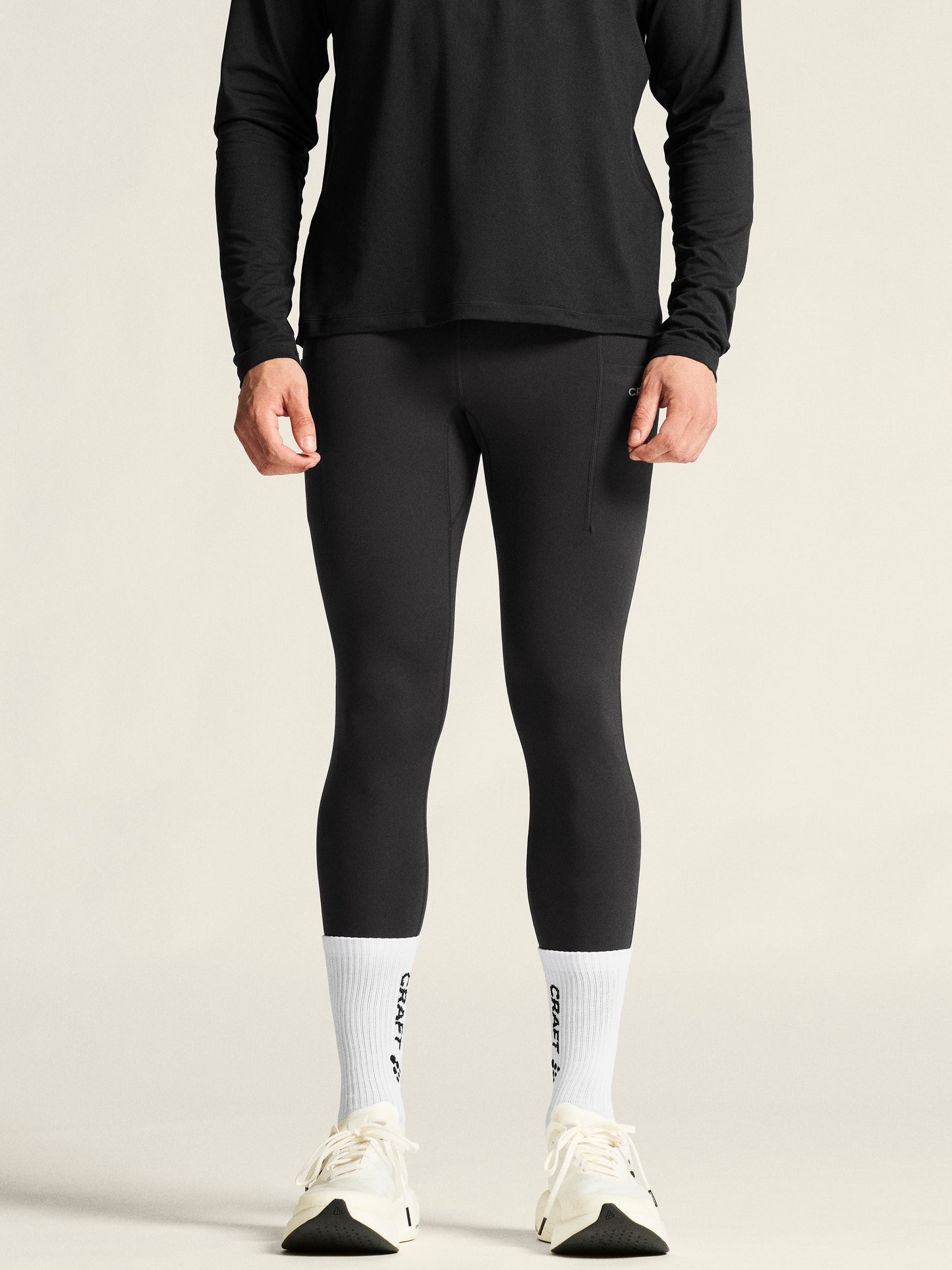 ADV Essence Warm Tights 3 - hlýjar hlaupa/æfingabuxur - dömu og herrasnið