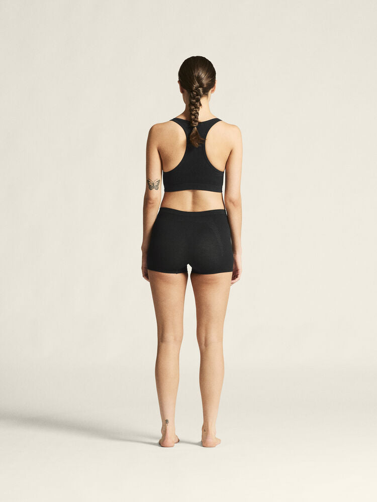 Ullarnærbuxur Boxer án sauma - dömusnið