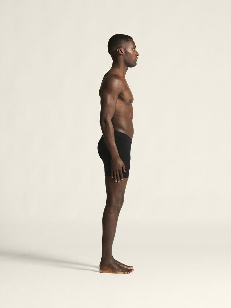 Ullarnærbuxur Boxer án sauma - herrasnið