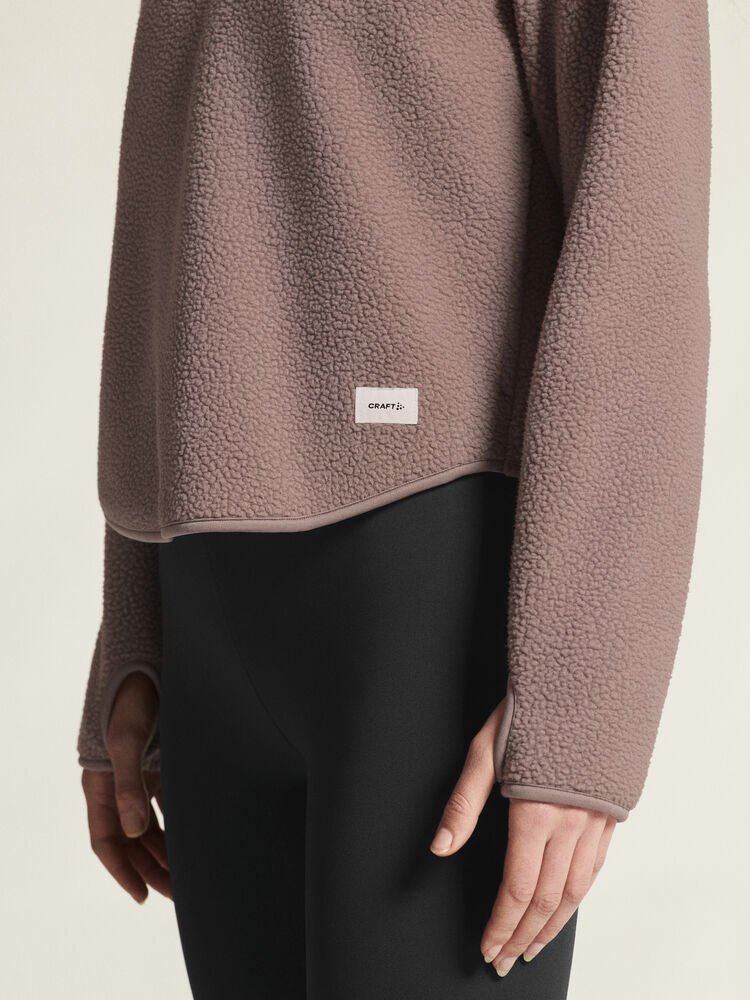 Join Pile Fleece HZ - Potpurri litur - dömustærðir